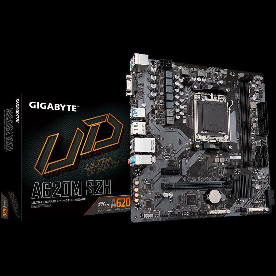 GIGABYTE Main Board Desktop AM5 2 x DDR5 2 x DDR5 4 x SATA 1 x D-Sub 1 x DisplayPort 1 x HDMI port Micro ATX - Slika 3