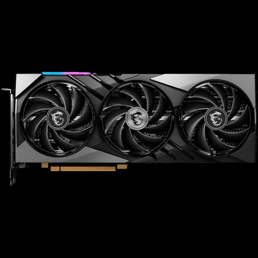 MSI Video Card Nvidia GeForce RTX 4070 GAMING X SLIM 12G (12GB GDDR6X/192bit, PCI Express Gen 4, 3xDP, 1xHDMI, Recommended PSU 650W), Black, Retail - Slika 3