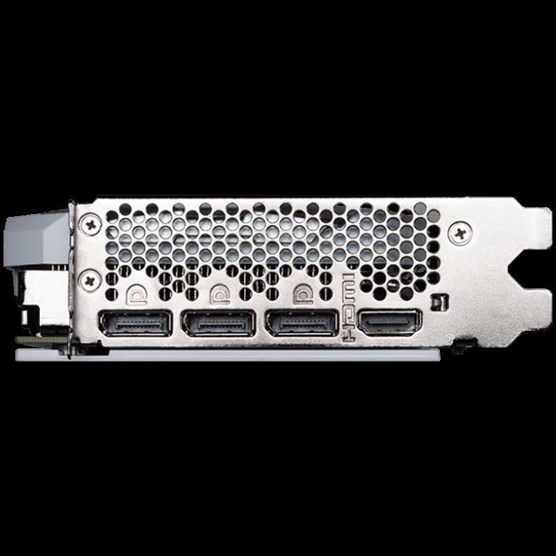 MSI Video Card NVidia RTX 4070 VENTUS 2X 12G OC WHITE (12GB GDDR6X/192bit, PCI-E Gen4, 3x DP, 1x HDMI, ATX Retail), RTX 4070 VENTUS 2X WHITE 12G OC