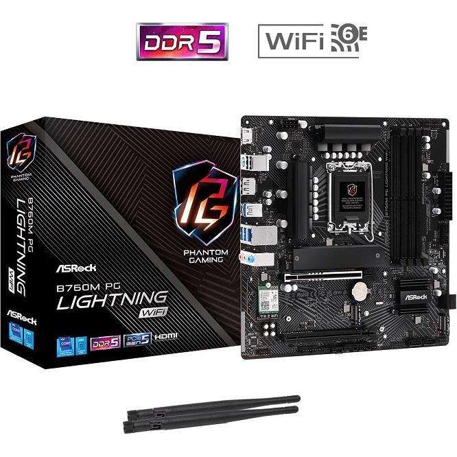 ASROCK B760M PG LIGHTNING WIFI LGA1700, B760M PG LIGHTNING WIFI