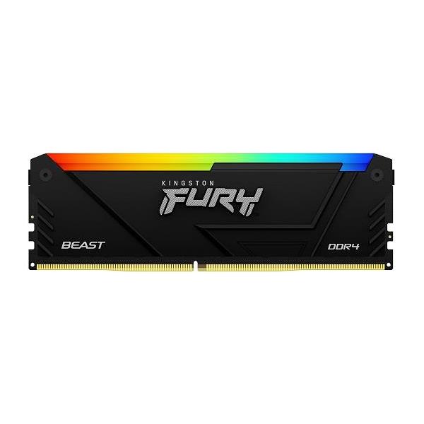 Kingston DDR4 32GB, 3600MHz, FURY Beast RGB, KF436C18BB2A/32