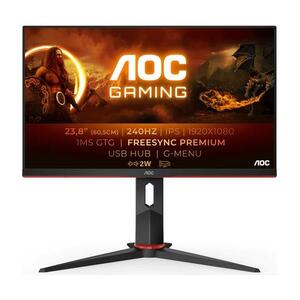AOC LED 24", 24G2ZU, VGA, DP, 2xHDMI, 240Hz