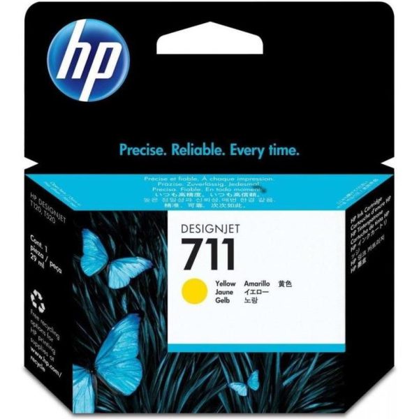 HP 711 ink yellow 29 ml DJ T120 520, CZ132A