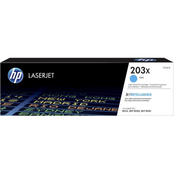 HP 203X Original Cyan LaserJet Toner, CF541X - Slika 2