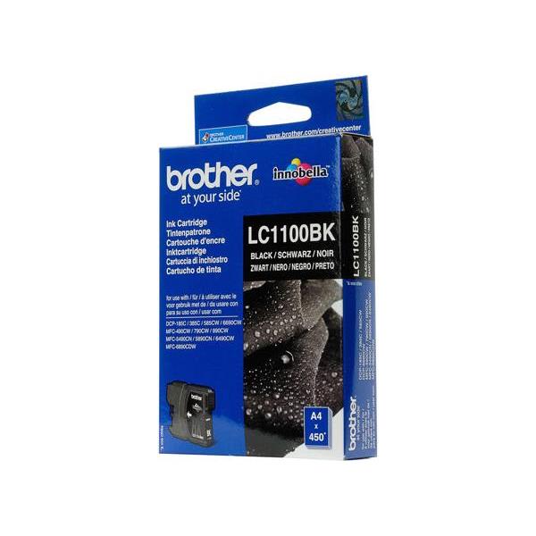 BROTHER LC-1100 ink cartridge black, LC1100BK