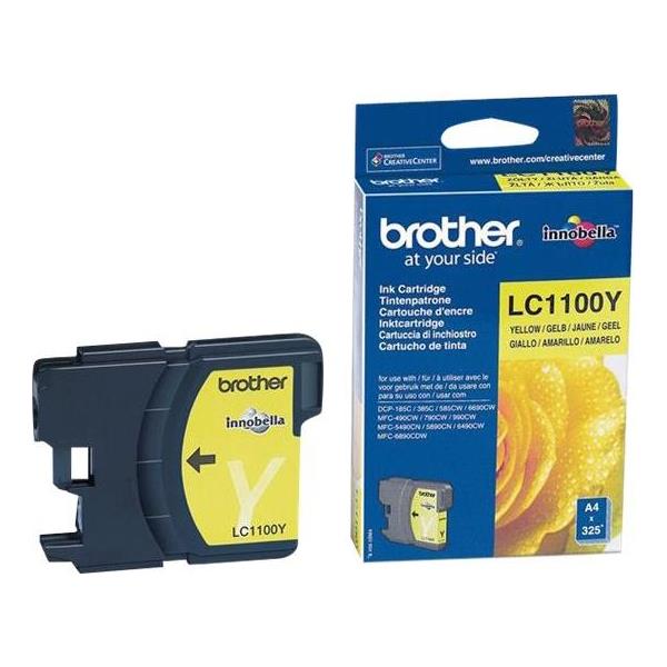 BROTHER LC1100Y ink yellow standard, LC1100Y