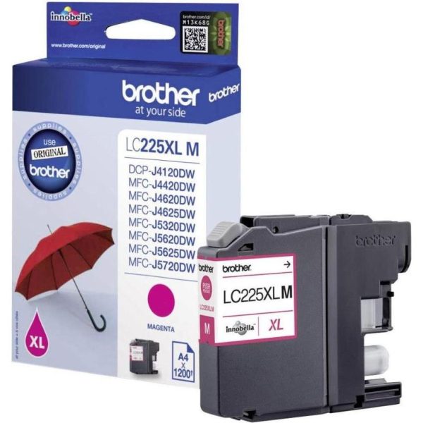 BROTHER LC225XLM ink magenta 1200pages, LC225XLM - Slika 2