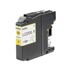 BROTHER LC225XLY ink yellow 1200pages, LC225XLY