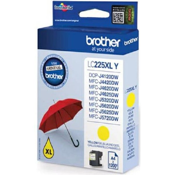 BROTHER LC225XLY ink yellow 1200pages, LC225XLY - Slika 2