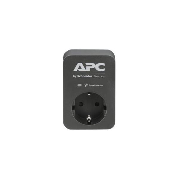 APC Essential SurgeArrest 1 Outlet Black 230V Germany, PME1WB-GR - Slika 2