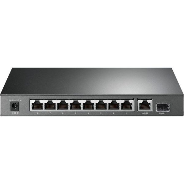 TP-Link 10-Port Gigabit Desktop Switch with 8-Port PoE, TL-SG1210P