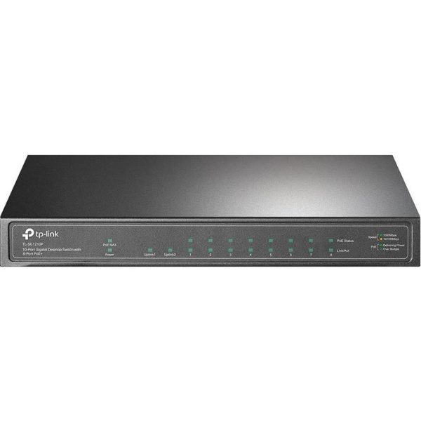 TP-Link 10-Port Gigabit Desktop Switch with 8-Port PoE, TL-SG1210P - Slika 2