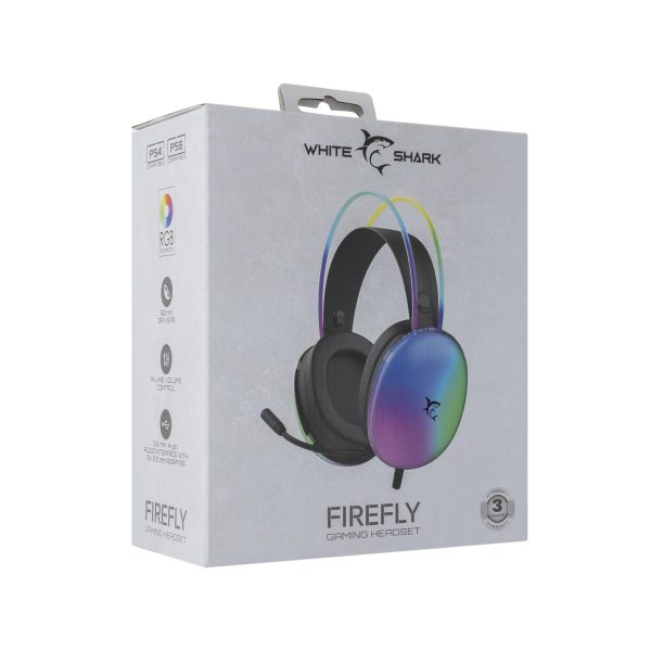 White Shark HEADSET GH-2342 FIREFLY - Crne, GH-2342