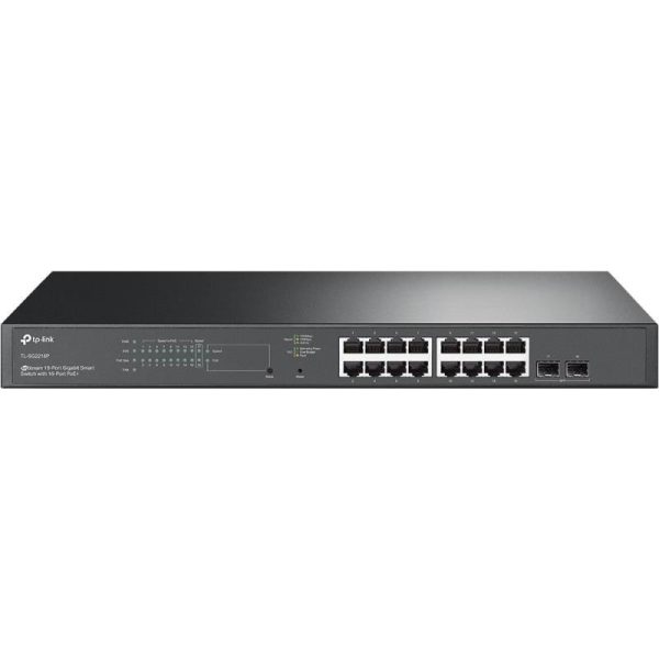 TP-Link TL-SG2218P - JetStream 18-Port Gigabit Smart Switch with 16-Port PoE, TL-SG2218P