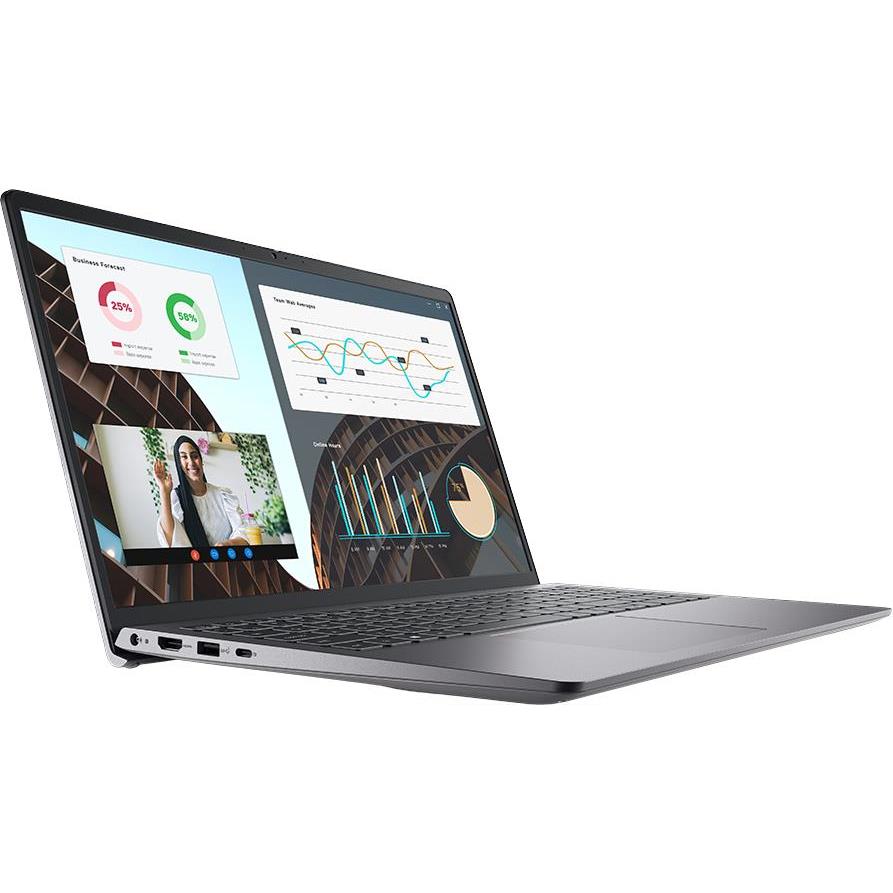 Dell Vostro 3530, 15.6" FHD (1920x1080), Intel Core i7-1355U (12MB, 5.00GHz), 16GB (2x8GB) DDR4, M.2 512GB PCIe, NVIDIA MX550 2GB, WiFi, BT, HDMI, USB-C, USB 3.2, N1806PVNB3530EMEA01_UBU_PS-09