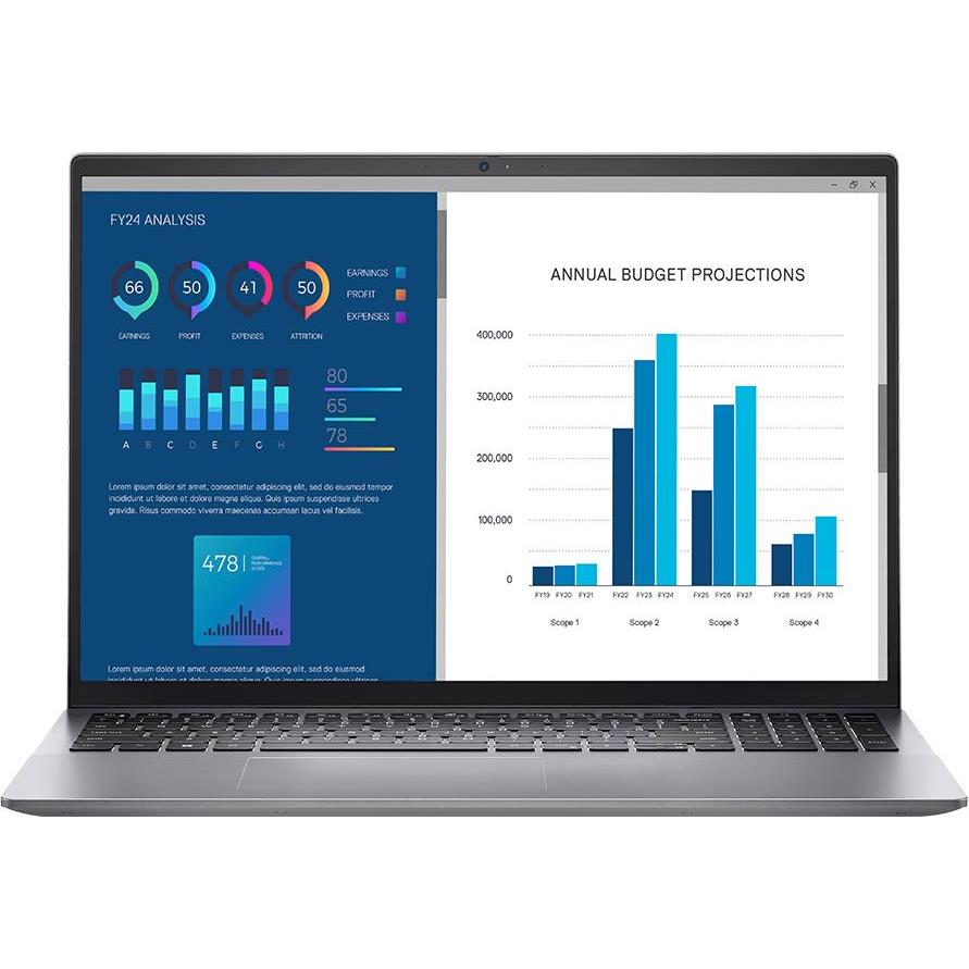 Dell Vostro 5630, 16:10 FHD+ (1920x1200), Intel Core i7-1360P (18MB, 5.00GHz), 16GB (2x8GB) LPDDR5 4800MHz, M.2 512GB PCIe, Intel Iris Xe, WiFi, BT, HDMI, DP, N1001VNB5630EMEA01_WIN_PS-09