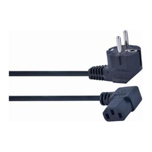 Gembird Power cord (right angled C13), VDE approved, 1,8m, PC-186A-VDE