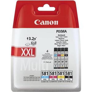 Canon tinta CLI-581 CMYBK XXL- Mulitpack, 1998C005