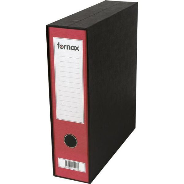 Registrator A4 široki u kutiji Prestige Fornax 402334 (13462) crveni BF23, 000022951