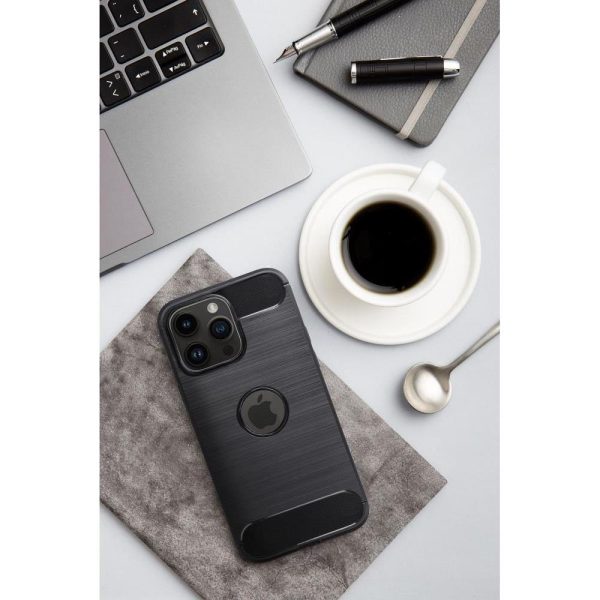 Maskica CARBON Case for IPHONE 15 PLUS black - Slika 2