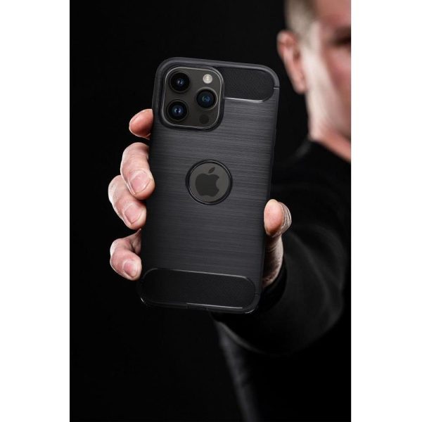 Maskica CARBON Case for IPHONE 15 PLUS black - Slika 4
