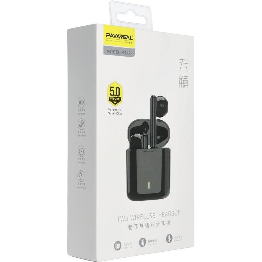 PAVAREAL True Wireless Earphones PA-BT22 black - Slika 2