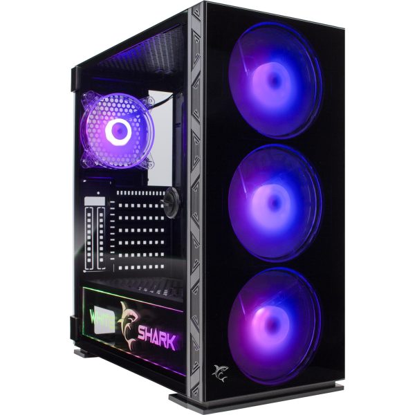 White Shark KUĆIŠTE GCC-2301 WARHEAD-2 / 4 Fans 14cm RGB, WARHEAD-2 - Slika 2