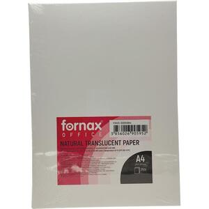 Papir-paus A4  90g pk250 Natural Translucent Fornax, 000053842