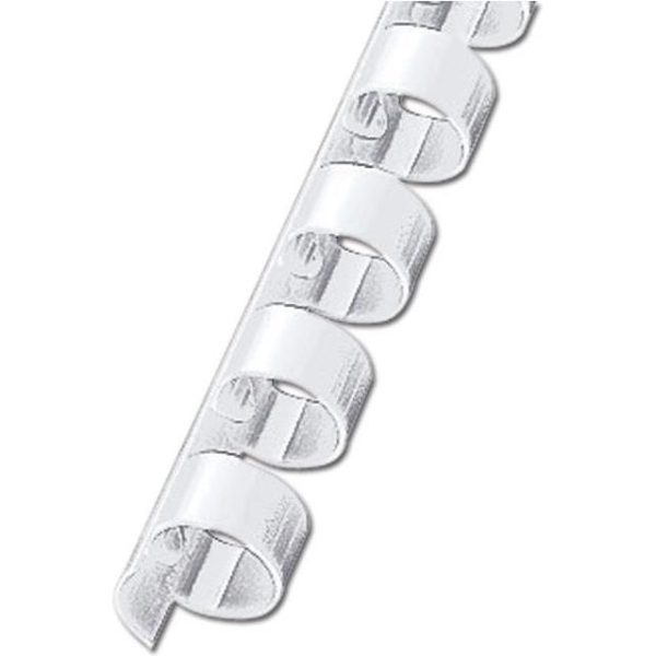 Spirala plastična fi-28mm pk50 Fornax bijela