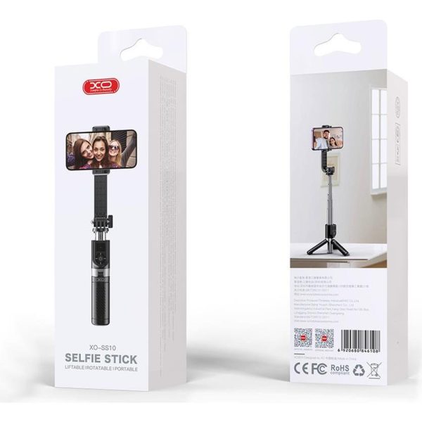 Selfie štap XO BT tripod SS10 black 80cm - Slika 4