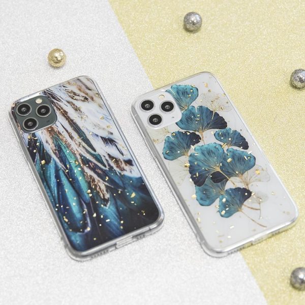 Maskica Gold Glam Samsung Galaxy A34 5G leaves, GSM169966 - Slika 3
