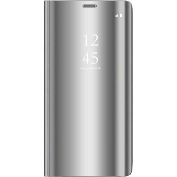 Torbica Smart Clear View Samsung Galaxy S23 silver, OEM101330 - Slika 4