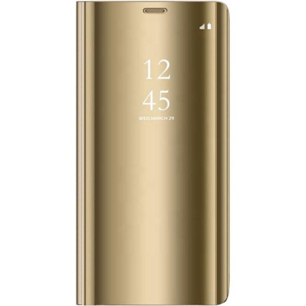 Torbica Smart Clear View Samsung Galaxy A14 4G/5G gold, OEM101331