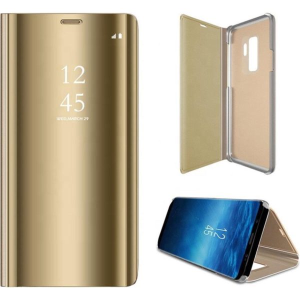 Torbica Smart Clear View Samsung Galaxy A14 4G/5G gold, OEM101331 - Slika 3