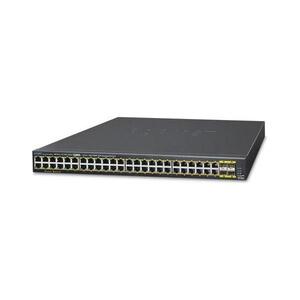 Planet 48x High Power PoE Gigabit Ports 4 SFP Managed Rackmount Switch, GS-4210-48P4S