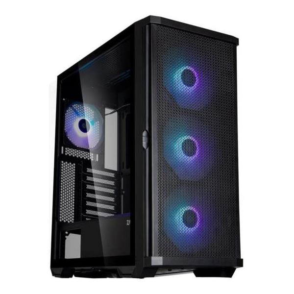 Zalman Z10 PLUS Mid Tower Case, black, Z10 PLUS