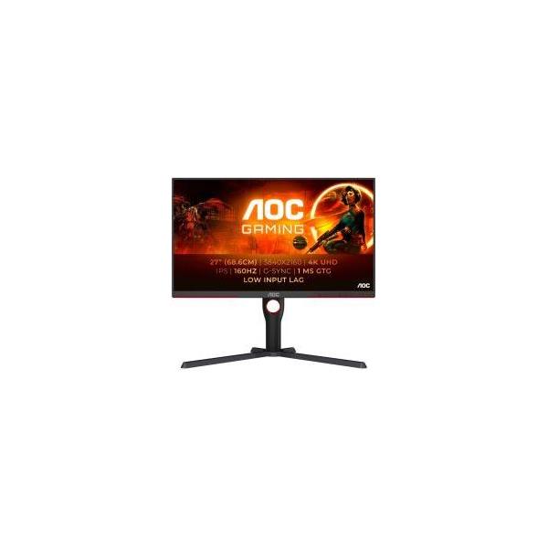 AOC U27G3X, 27" 2xHDMI, 2xDP, 4K, 160Hz, 1ms, GSync, U27G3X/BK