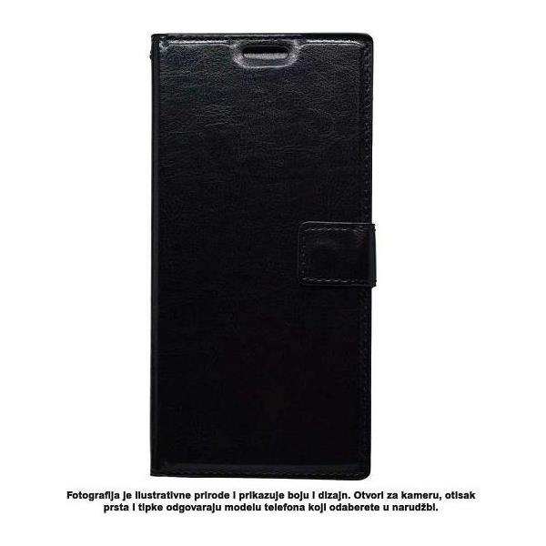 TORBICA +CLASS FLIP H LEATHER ZA SAMSUNG J7 2017, J730F CRNA