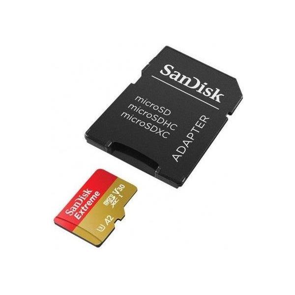 SANDISK Extreme MicroSDXC 128GB + SD Adp
