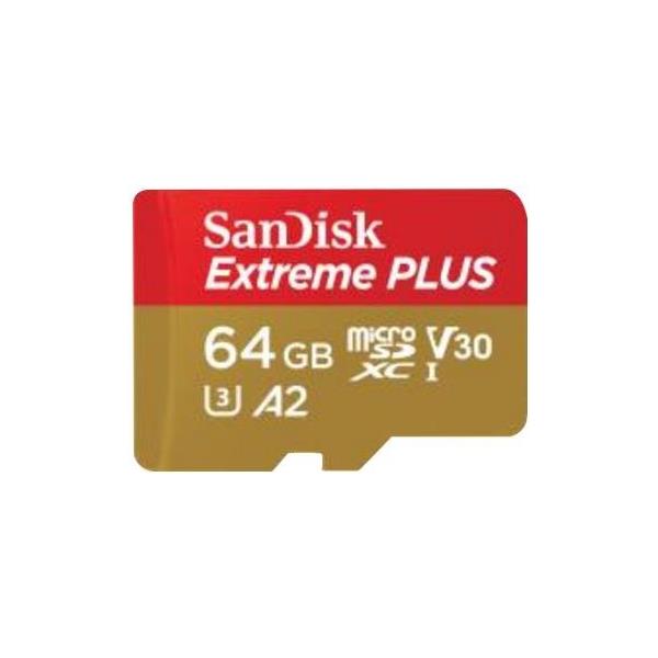SANDISK Extreme Plus microSDXC 64GB