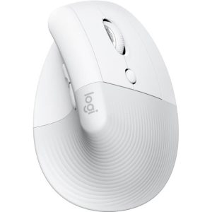 Logitech Lift, ergonomski miš, bijeli, 910-006475