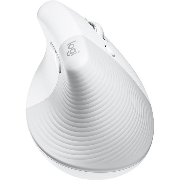 Logitech Lift, ergonomski miš, bijeli, 910-006475 - Slika 2