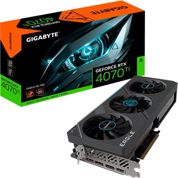 Gigabyte GF RTX4070TI Eagle OC, 12GB, GDDR6X