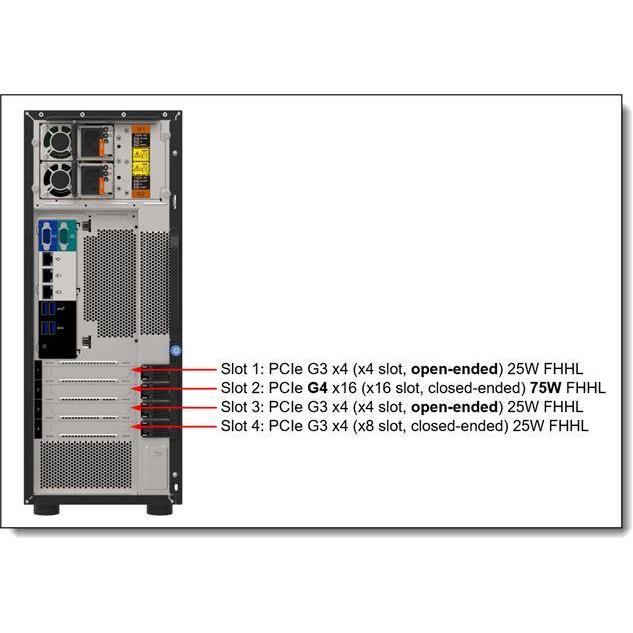 SRV LN ST250 v2 E-2356G 32GB, 7D8FA01LEA - Slika 3