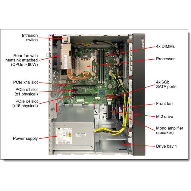 SRV LN ST50 V2 E-2356G 16GB, 7D8JA03FEA-1