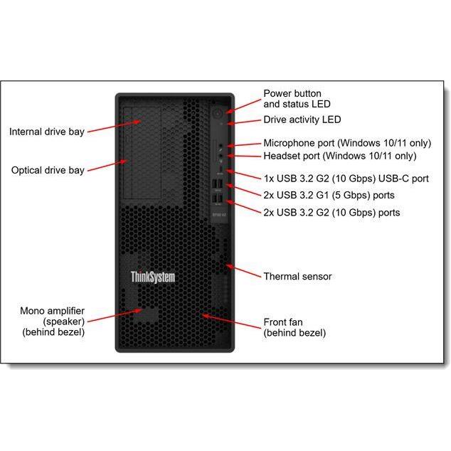 SRV LN ST50 V2 E-2356G 16GB, 7D8JA03FEA-1 - Slika 4