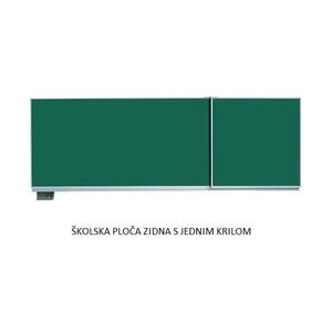 Školska ploče zelena s 1 krilom na preklop, 200x100, 1312