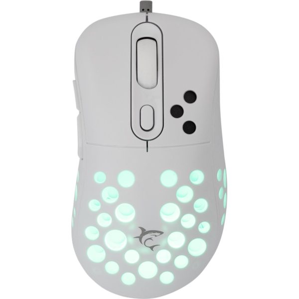 White Shark MIŠ GM-5013 AZRAEL / 12.800 DPI - Bijeli