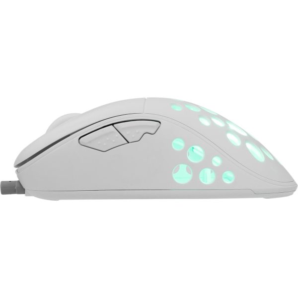 White Shark MIŠ GM-5013 AZRAEL / 12.800 DPI - Bijeli - Slika 3