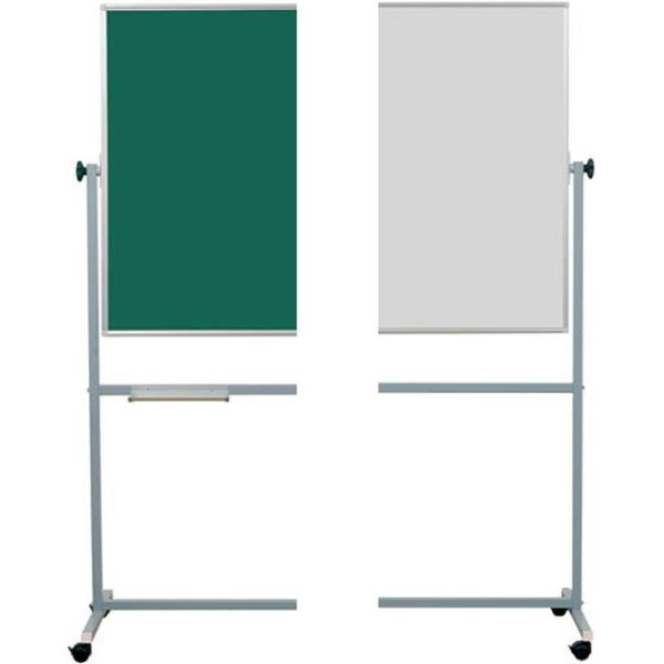 Uredska ploča zeleno-bijela na stalku, 200x120, 0232SB